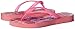 Havaianas Slim Tie Dye Sandal Flip Flops (Toddler/Little Kid), Rose, 27-28 BR(11, 12 M US Little Kid)