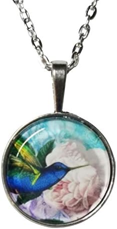 Silver Hummingbird Necklace