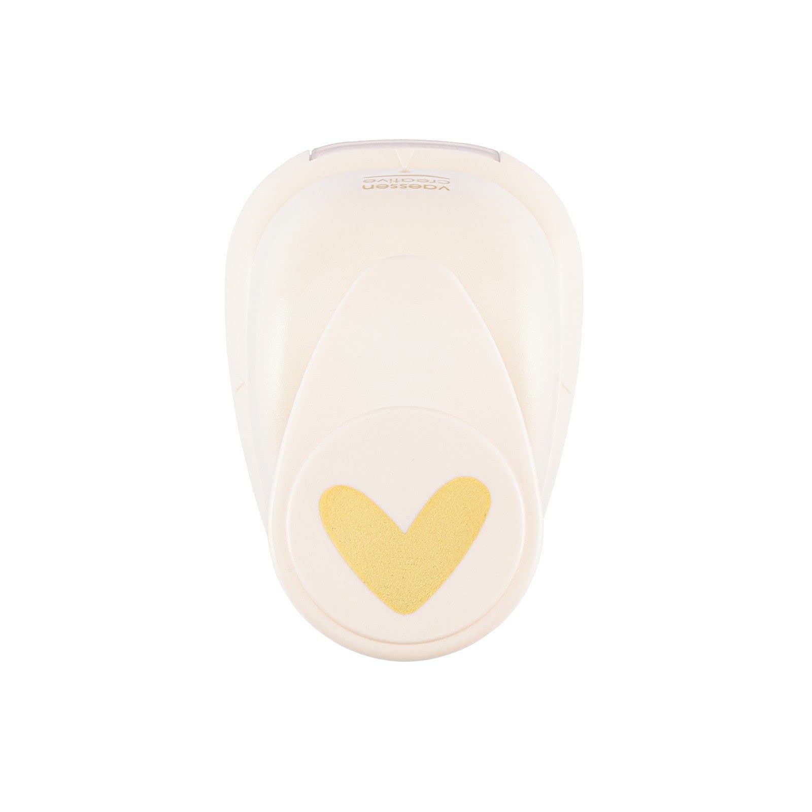 Vaessen Creative Craft Paper Punch - Heart - 1,8 x 2,2 cm - Circle Cutter for Crafting and Card Making