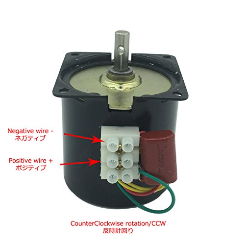 Bringsmart 60ktyz 110V 110rpm Ac Motor Low Noise Gearbox Electric Motor Barbecue High Torque 110V Synchronous AC Reduction Motor
