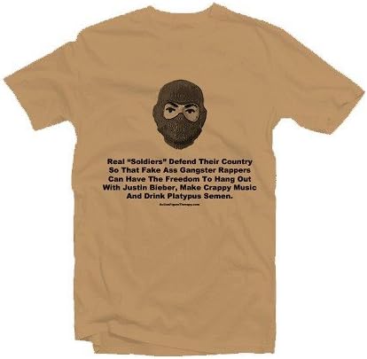 "Real Soldiers" Anti-Soulja Boy T-Shirt