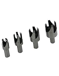 QST CAIDU, 8 unidades, conjunto de brocas para herramienta de corte, punta derecha y cónica, 5 8" 1 2" 3 8" 1 4", cuchillo de broca para taladro de corcho de carpintería