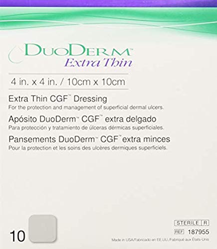 Convatec Duoderm Extra Thin CGF Dressing (4 x 4-Inch)