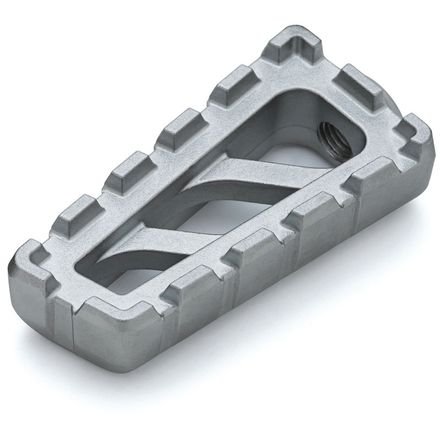 Kuryakyn Bead-Blasted Silver Riot Shifter Peg