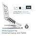 Kavalan Portable Laptop Stand, Slim Desktop Notebook Holder Riser, Aluminum Adjustable Eye-Level Ergonomic Height Compatible for MacBook Pro Air, Chromebook and More – Storage Bag Included (Silver)thumb 1