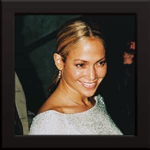 Amazon.com: Jennifer Lopez Custom Framed 12x12 Color Photo ...