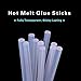 FireBee Large Hot Glue Sticks 50 Pcs Full Size Clear for Big Hot Glue Guns 8