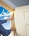 PRUGNA 20Ft Door Seal Weather Stripping, Window Rubber Seal Strip Self Adhesive Foam Tape for Door Window Gap and Wind Blocker, 3/8-Inch x 1/4-Inch x 20-Feet (White)