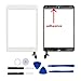 Touch Screen for iPad Mini 1 2 Retina(White),Front Screen Digitizer with IC Chip & Home Button and Camera Holder + 7 Pieces Tools + Adhesive Tape Pre-installed by Tongyin