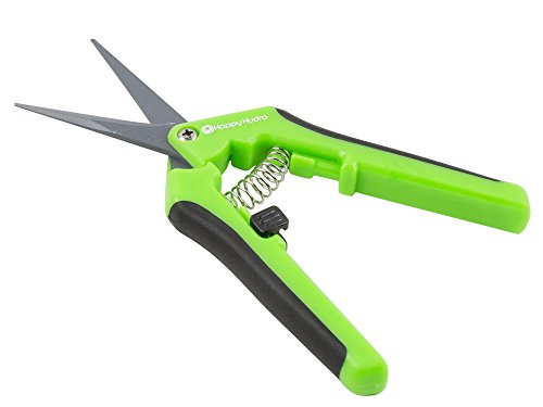 Happy Hydro 2 Pack Straight Tip Trimming Scissors with Spring-Loaded Comfort Grip Handles and Premium Non-Stick Blades - Thumbnail 4