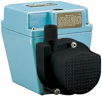 Little Giant 502103, 2E-N 1/40 hp 300 GPH Oil-Filled Direct Drive Submersible Pump with 6 ft. Cord, 115V-60Hz, Pack of 2 pcs