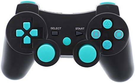 TEVIFUN Wireless GAME Controller for PS3 【SIXAXIS】Gamepad Joystick Vibration feedback for PlayStation3 (Blue)