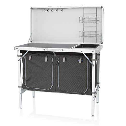 Campart Travel KI-0757 Outdoor Kitchen Granada - Complete Kitchen - Storage Bag Included