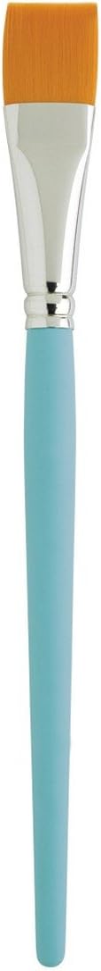 Princeton Brushes Princeton 3750 Select Paint Brush Golden Synthetic Hair Flat Wash Size 3/4 3750FW-075-2P