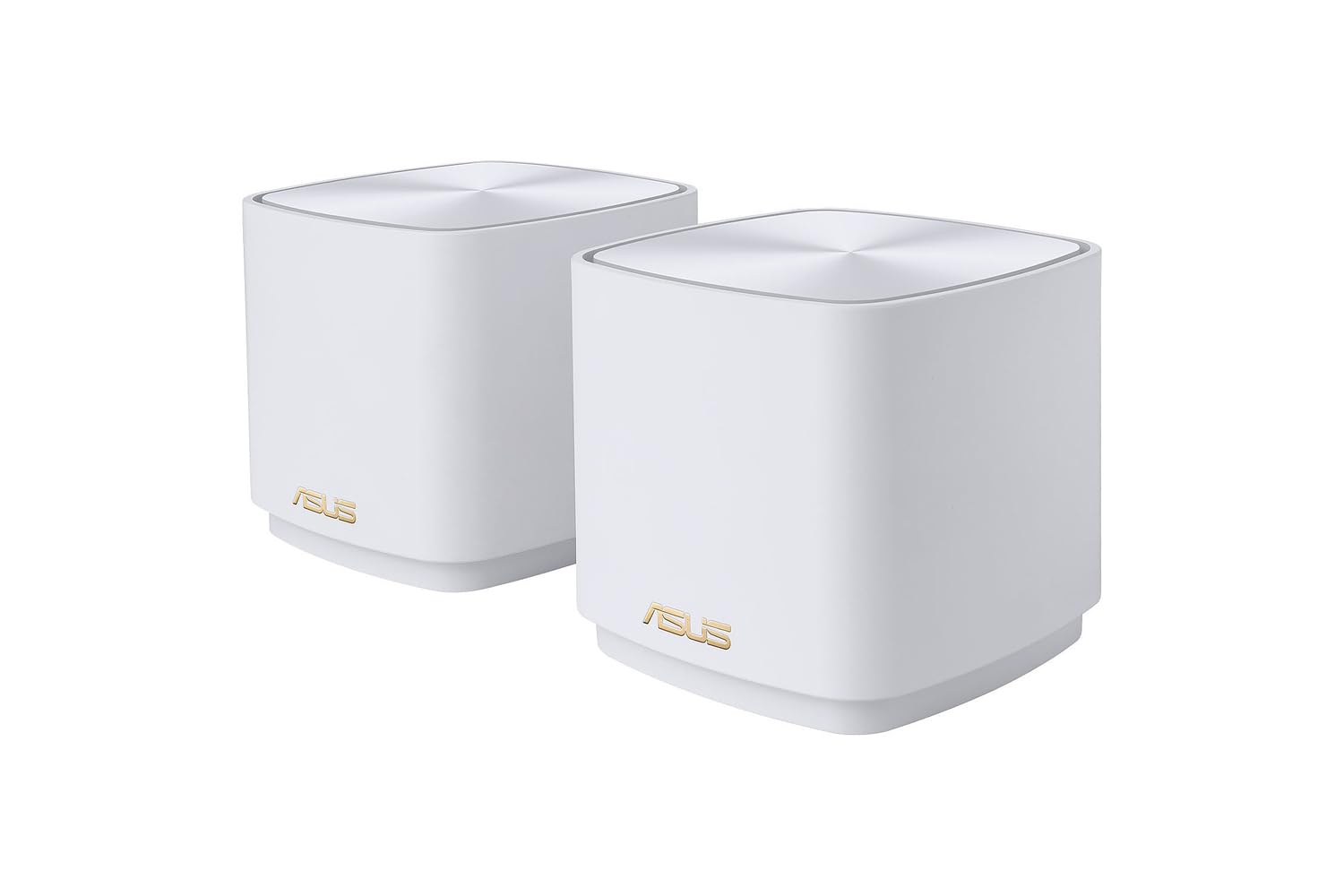 ASUS ZenWiFi XD5 (2pk White) AX5400 AX3000 Dual Band Mesh Wi-Fi 6 System GB LAN GB WAN 160MHz Bandwidth AiMesh AiProtection White- 90IG0750-MO3B40