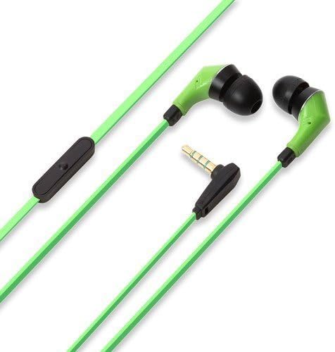iJacket PGA Stereo Earphone for smartphone / iphone color Green