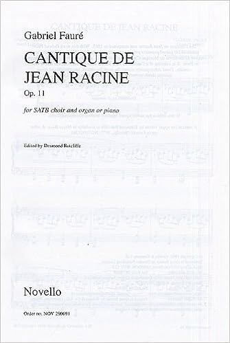 Buy Cantique De Jean Racine Op 11 Book Online At Low Prices In India Cantique De Jean Racine Op 11 Reviews Ratings Amazon In
