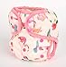 One Size Cloth Diaper Cover Snap With Double Gusset (Flamingo)