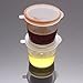 WARMBUY 1-Ounce Plastic Disposable Cups with Attached Lids for Sauces, Salad Dressings, Paints, 100 Counts