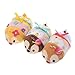 Disney Valentine Tsum Tsum Minitsum&Cup Cake House Set:Chip,Dale,Clarice (Japan Import)