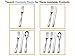 200 Silver Plastic Cutlery Premium Quality Fancy Disposable Silverware Polished, 50 Forks, 50 Knives, 50 Teaspoons & 50 Soup Spoons, Heavy Duty Flatware Utensils for Parties, Weddings