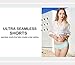 Misolin Underwear Women, Panties Hipster Seamless Invisible Bikini Half Back Coverage Lingerie-6 Pack Colors