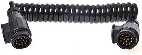High Quality Coiled Extension Cable/Trailer Cable 3.5 m 13-Pin / 13-Core - Image 3