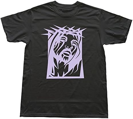 YYSZXC Men's Jesus Christ Wear Crown Thorns T Shirt XX-Large Black