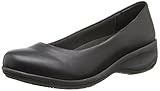 Skechers for Work Women's Mina Slip-On, Black, 8 M US
