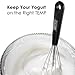 CAPPEC Strike Instant Read Digital Cooking Thermometer with Whisk for Creamer Yogurt and Homemade Soup