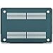 MOSISO Plastic Hard Shell & Keyboard Cover & Screen Protector & Storage Bag Compatible with MacBook Pro 15 inch, Pure Teal