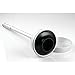 InterDesign Kent Bathware, Toilet Plunger and Holder for Bathroom Storage - Silver