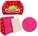 Strawberry Cotton Soft Small Dog Cat Pet Bed House S/M/L/XL (Pink, S)