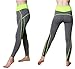 ctshow Yoga Leggings Pants Fitness Mesh Insert Panel Active Flex Activewear