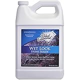 Black Diamond Stoneworks Wet Look Natural Stone Sealer From Black Diamond Stoneworks Provides Durable Gloss and Protection to: Slate, Stone, Concrete, Brick, Block, Sandstone, Driveways, Garage Floors. Interior or Exterior.