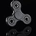 Fidget Toy Spinner, RunRRIn Hand Spinner with Ceramic Bearing Anti- Anxiety,ADD,Adhd and Stress Relief(Black)