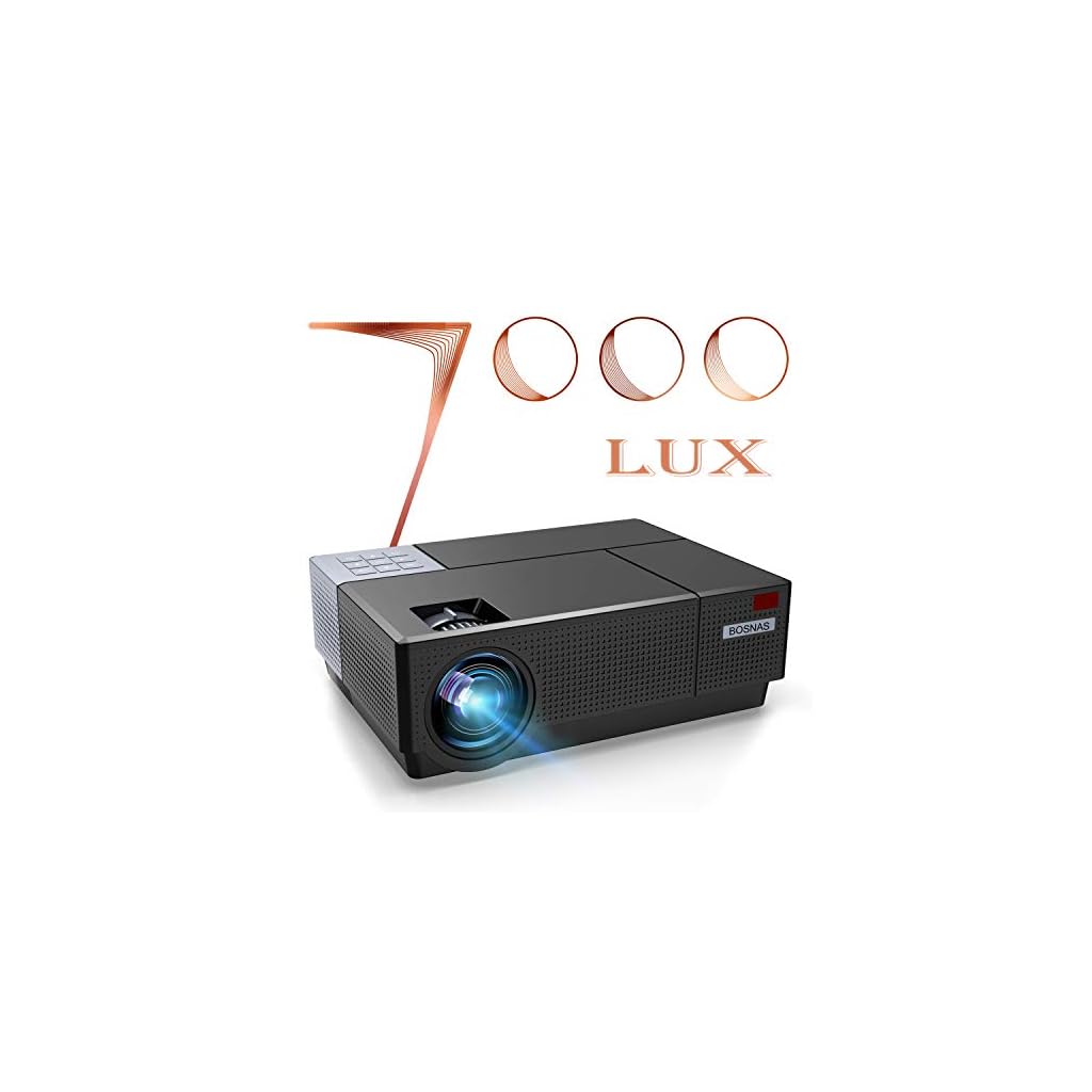 BOSNAS Native 1080P Video Projector