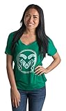 Colorado State University | CSU Rams Vintage Style Ladies' V-neck Flowy Shirt