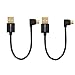 Cable Matters 2-Pack Right Angle USB Cable for TV Stick and Power Bank 6 Inches