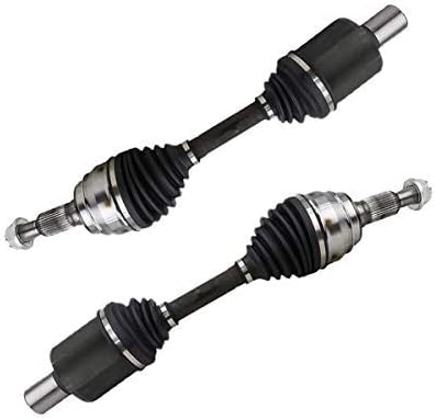 CV Joint Axle Half Shaft Assembly, Front Left (Driver) & Right (Passenger) Side, for 2000-2005 Cadillac DeVille, 2006-2011 Cadillac DTS, FWD, HD Suspension (FE7)