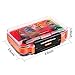Fly Fishing Flies Kit with Box, Dry Wet Flies, Nymphs, Streamers for Bass Salmon Trout Fishing 120Pcs/64Pcs