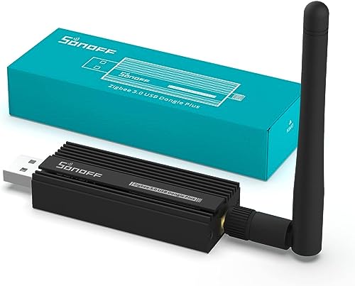 SONOFF Zigbee 3.0 USB Dongle Plus,Zigbee Gateway TI CC2652P + CP2102N Zigbee USB Stick,Zigbee Hub für ZHA in Home Assistant or Zigbee2MQTT,Open HAB etc. thumbnail 1