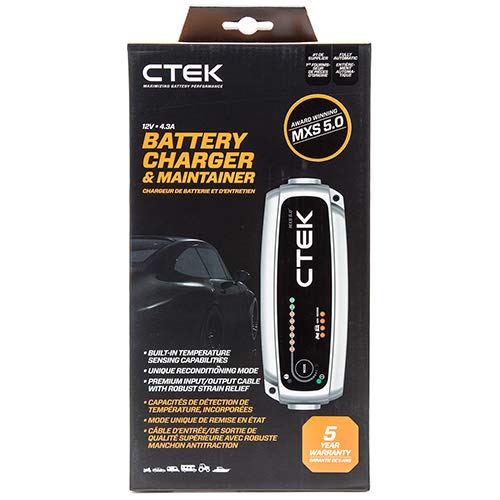 CTEK MXS 5.0 Battery Charger - Image 3