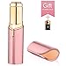 Facial Hair Remover for Women Lip Chin Cheeks Facial Hair Razor Trimmer Ladies Electric Hair Shaver Built in LED Light 1 AA Battery Include