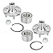 2 Piece Front Wheel Bearing & Hub Kit Set Compatible with 2003-2010 Pontiac Vibe 2000-2005 Toyota Celica 2003-2018 Corolla 2003-2013 Matrix