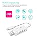 SD/Micro SD Card Reader with Lightning to USB Connector, Fast Charging Cable, IVYOCK External Storage Memory Expansion for iPhone 6, 6 Plus, 6s, 6s Plus 7 7Plus 8 iPhone X iPads iPods Computers