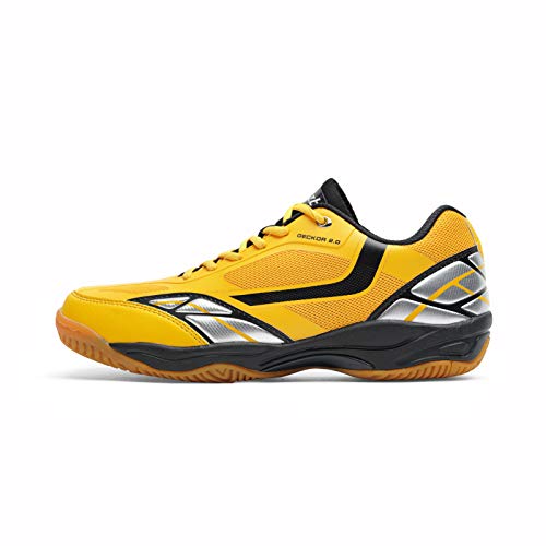Jazba Badminton Racquetball Shoes Men, New GECKOR 2.0 Best Mens Indoor
