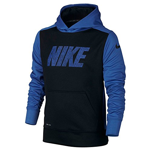 Nike Boys 8-18 Youth Therma-Fit Fleece Pullover Hoodie Athletic shirt (M 10-12)