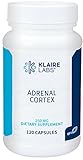 Prothera Klaire Labs Adrenal Cortex - 250 mg, Natural & Hypoallergenic (120 Capsules)