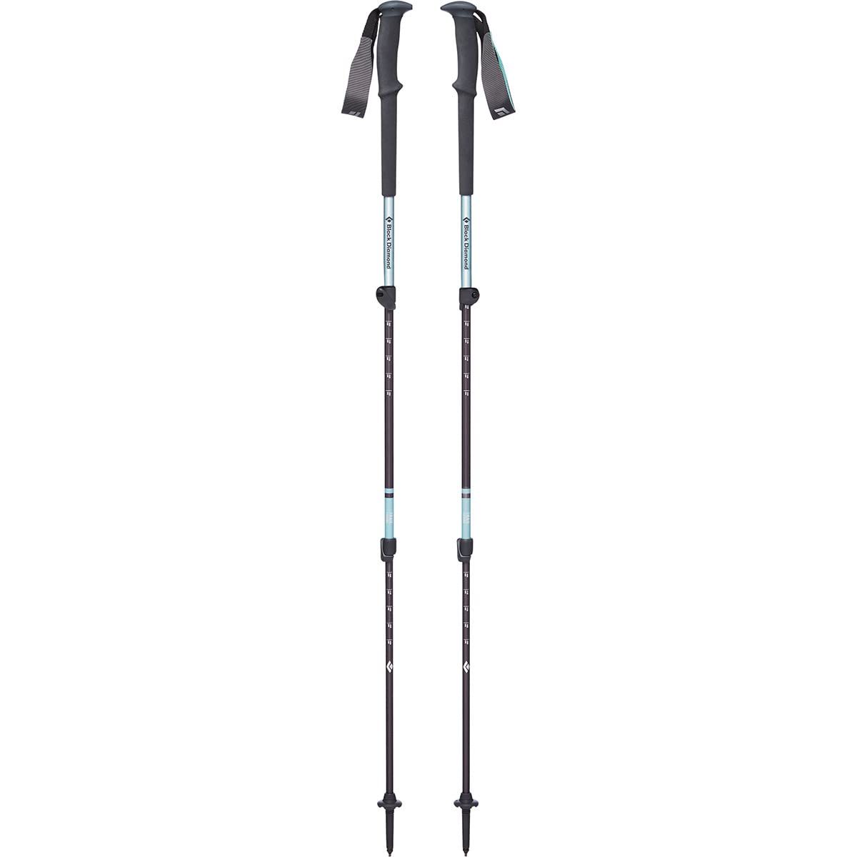 Black Diamond Unisex's W's Trail Trek Poles Hiking Bags & Packs, Alpine Lake, 62-125 cm